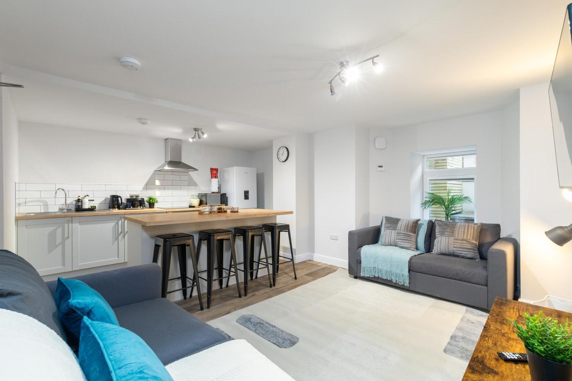 Luxury Lower-Level One Bed Apt Leeds  Luaran gambar