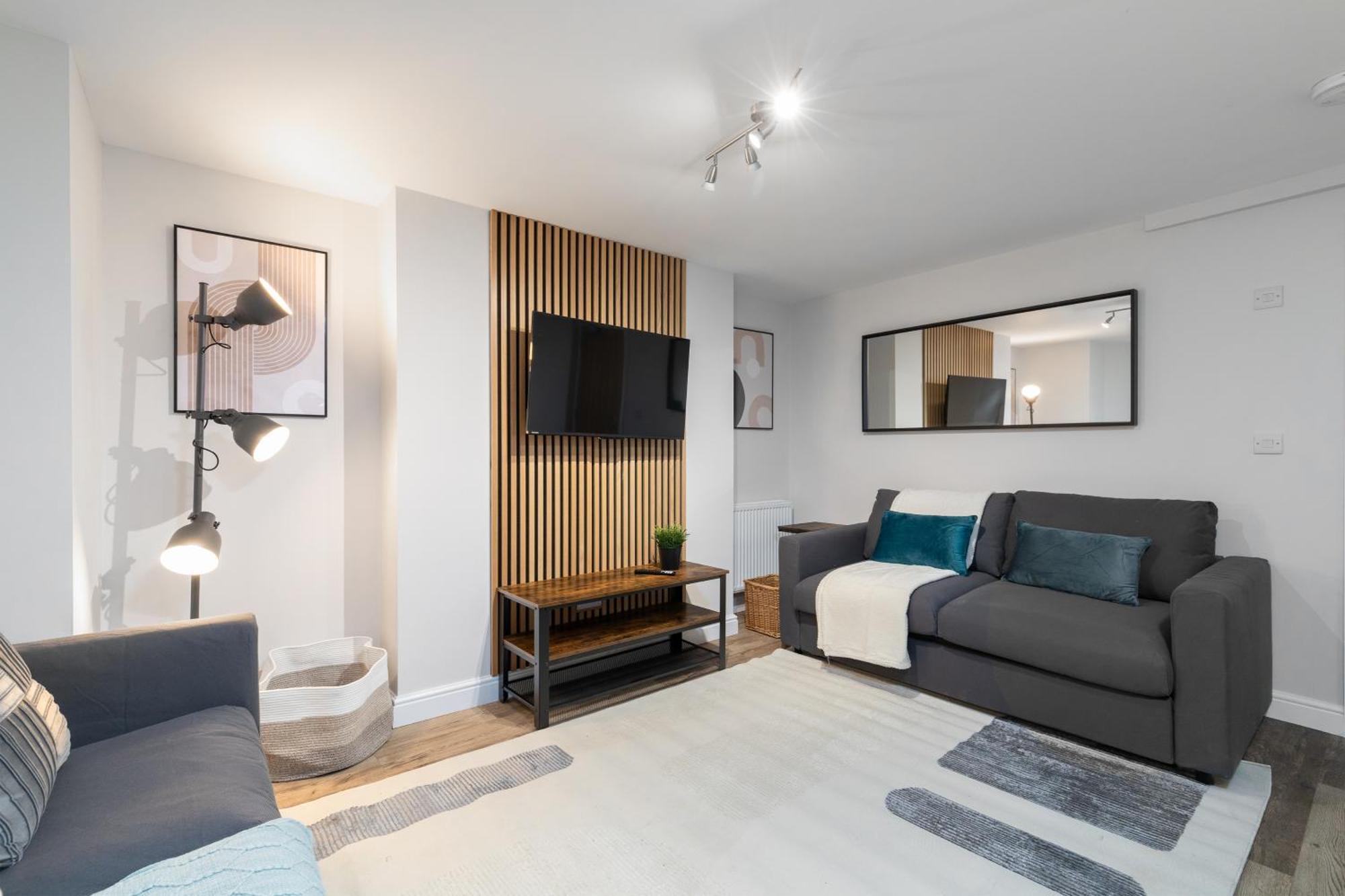 Luxury Lower-Level One Bed Apt Leeds  Luaran gambar